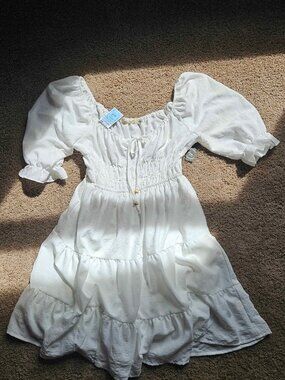 NWT - White summer dress